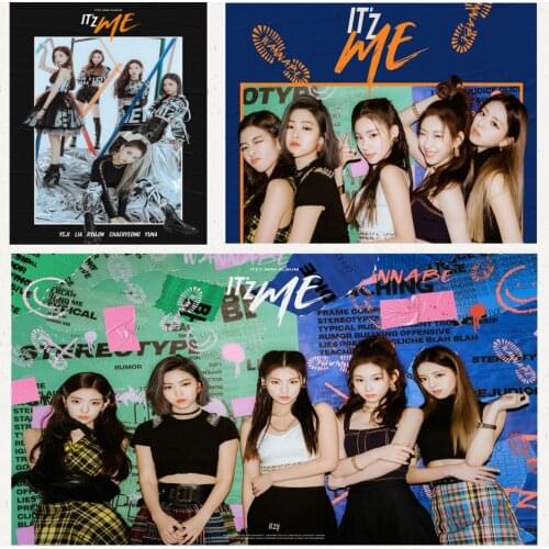 Diamond Painting ITZY Kpop WANNABE Poster Korean Singer Full Diamond Embroidery Cross Stitch Kits Diamond Mosaic Home Decor