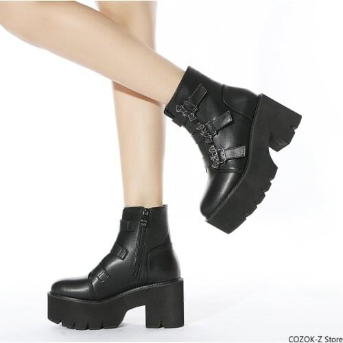 Real Soft Leather Nude Boots Womens British Style Autumn And Winter 2021 New Casual Womens Shoes Short boots Women Fashion