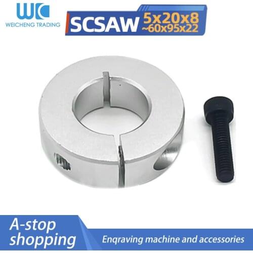 Optical axis fixing ring SCSAW locking /split / limit ring bearing fixed main shaft retaining ring shaft sleeve positioning ring