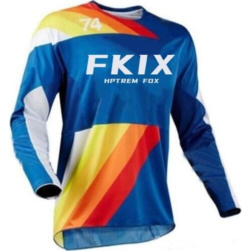 Motorcycle mountain bike team downhill jersey MTB Offroad fxr bicycle locomotive shirt cross country mountain hptrem fox jersey