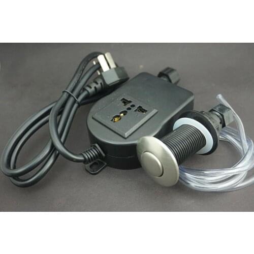Air Switch button & socket,For Massage Chair/Sofa/Recliner/Spa/Waste disposal