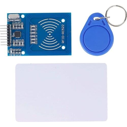 RFID Kit - MF RC522 RF IC Card Sensor Module + S50 Blank Card + Key Ring for Arduino Raspberry Pi