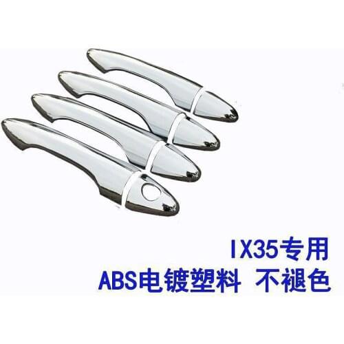 For Hyundai IX35 Tucson 2009 2010 2011 2012 2013 2014 New Chrome Car Door Handle Cover Trim Sticker Free Shipping