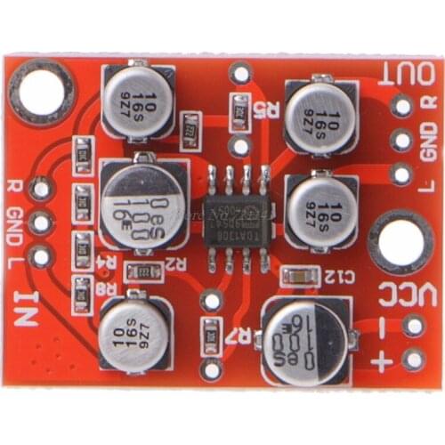 Preamplifier Board DC 5V-15V 12V AD828 Stereo Preamp Power Amplifier Board Preamplifier Module Dropship