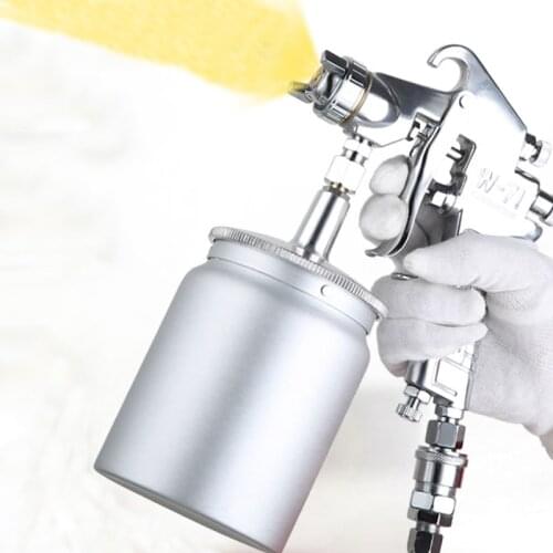 Pneumatic spray gun upper and lower pot spray gun paint spray gun high atomizing effect furniture furniture spray gun