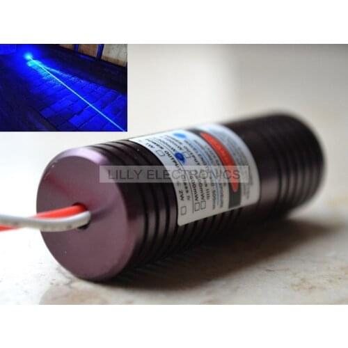 Real power 445nm 450nm 500mw Blue Ray Focusable Adjustable Laser Spot Module with Driver