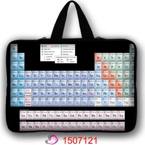 Periodic Table Laptop Bag Sleeve Case Cover Notebook Pouch For MacBook Air Pro Lenovo HP Dell Asus 11 13 15 15.6 inch
