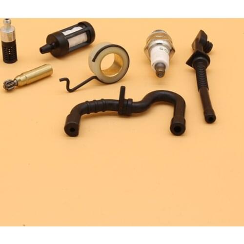 Spark Plug Oil Pump Worm Gear Fuel Oil Hose Filter Service Kit For STIHL MS180 MS170 170 180 018 017 Chainsaw Spare Parts