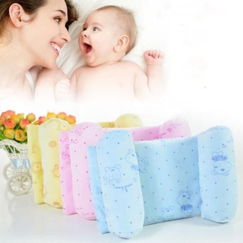 1Pcs Baby Kids Sleep Positioner Infant Newborn Anti Roll Pillow Safe Head Soft Cushion Pillows