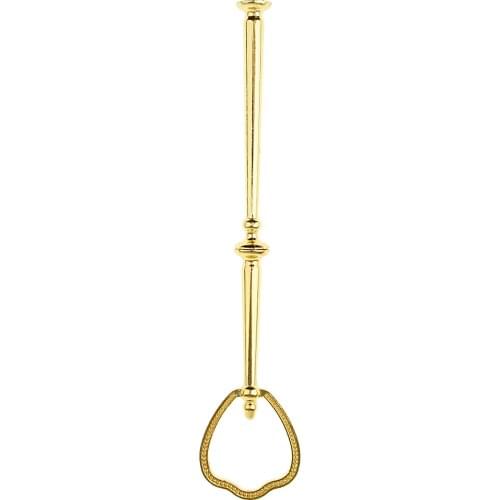 2 Tier Cake Holder Dessert Fruit Plate Stand Center Handle Fitting Silver/Gold