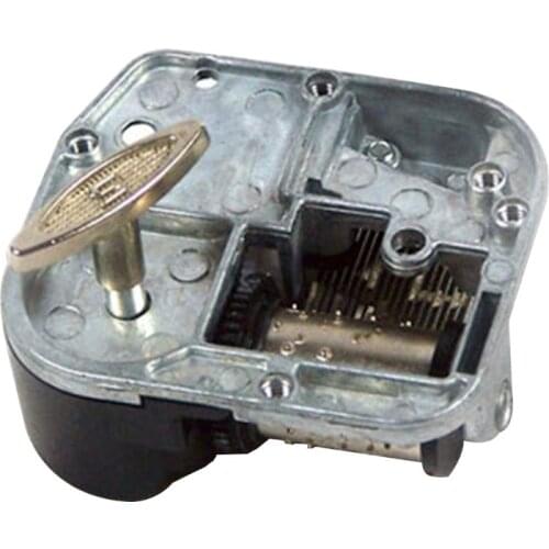 8 Tones Music Box Movement Mechanical Clockwork DIY Windup Rotate Musical Gift