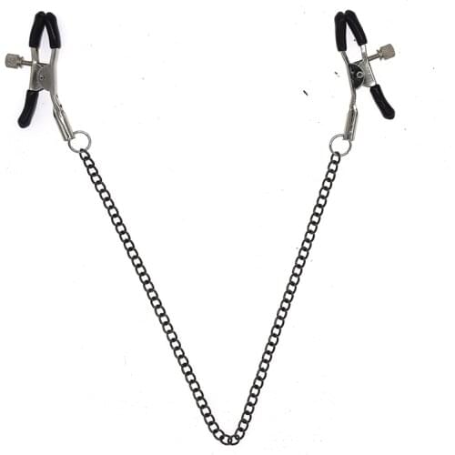 Choker With Nipple Breast Clamp Clip Chain Couple SM Sex Toys For Woman Sex Tools For Couples Adult Games
