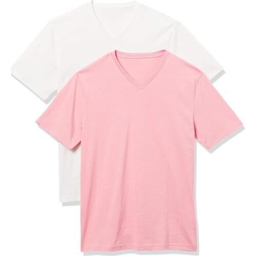 2020 solid color T-shirt cotton casual