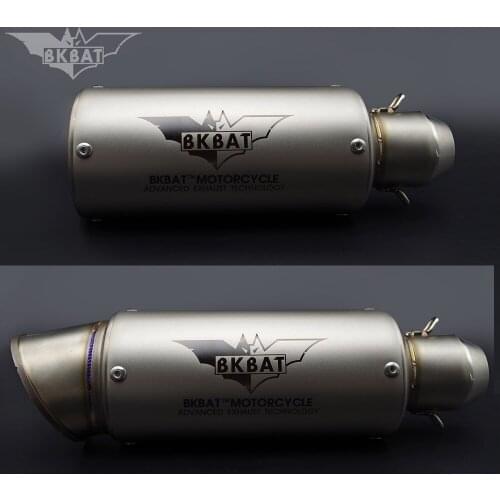 Motorcycle exhaust mufler Escape For Yamaha tdm 850 Ducati monster 1200 Honda pcx 150 cb190r Honda BMW r1150rt twister 250 Honda