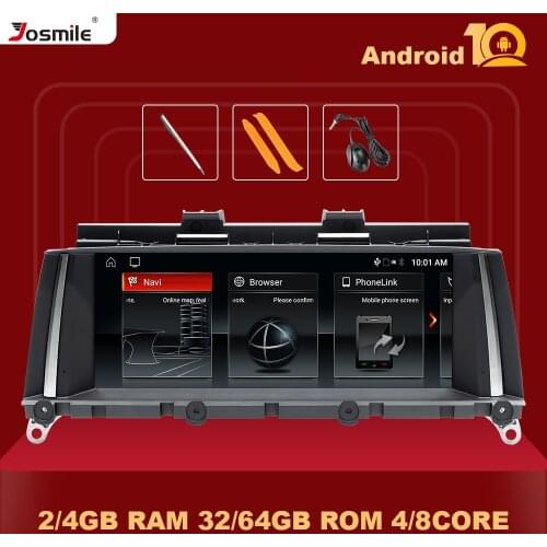 IPS DSP 4Core Android 10 Car Radio Multimedia For BMW X3 F25 for BMW X4 F26 Audio Stereo GPS Navigation Head unit Screen F25 2GB