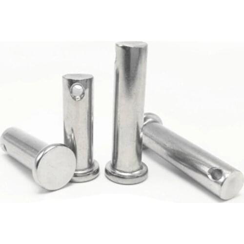 M16 Column Pin Flat Head with Hole Position Pins GB882 Stainless Steel Length 40-120mm