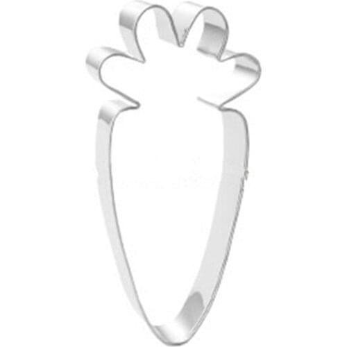 Cute Carrot Egg Biscuit Cookie Cutter Tools Pan Kitchen Pastry Accessories Moulds Stainless Steel Kitchen Products Fast Shipping