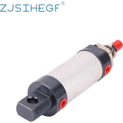 Mini Cylinder MAL Series 16/20/25/32mm Bore 25/50/75/100/200/300/400/500mm Stroke Single Lever Pneumatic Air