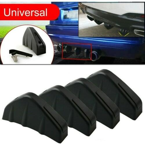Car modified rear bumper cast shark diffuser spoiler small surrounded by bumper chassis decorative
