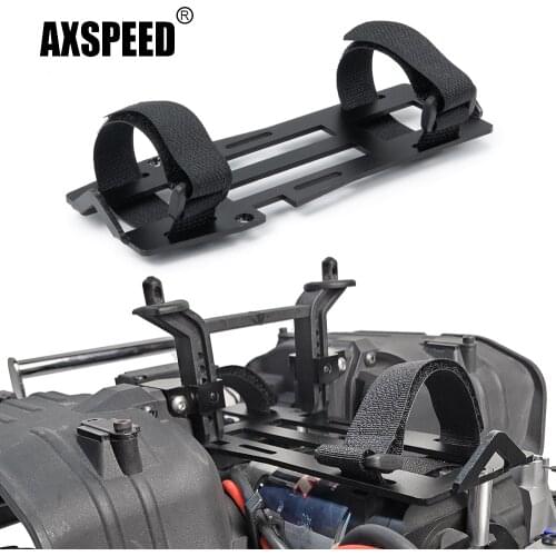 AXSPEED Forward Mounted Battery Servo Kit Battery Mounting Plate Tray Set for Traxxas TRX-4 TRX4 1/10 RC Car Upgrade Parts