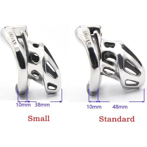 Openable Ring Stainless Steel Male Chastity Device,Penis Rings,Metal Cock Cage,Chastity Lock,Penis Sleeve,BDSM Sex Toys For Men