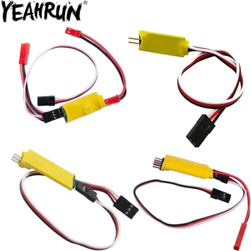 YEAHRUN RC Car Receiver Controlled Switch Car Light Remote Accessories 4 Types for Remote Control Car Upgrade Parts