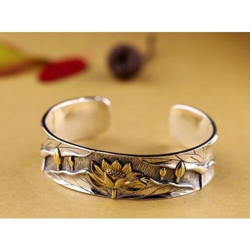 S925 pure silver ornaments Buddha zen net language