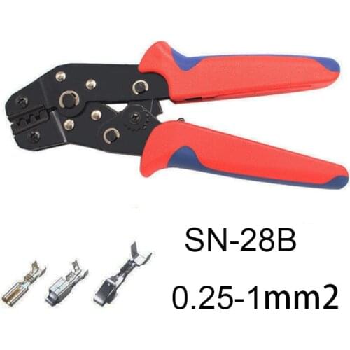 SN-28B dupont crimping tool pliers terminal ferrule crimper wire hand tool terminals clamp tool dropshipping