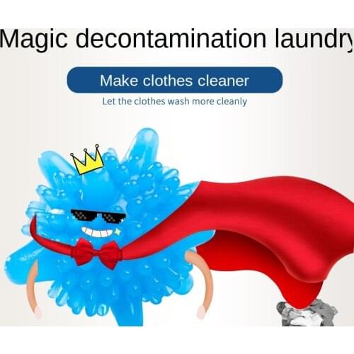 Magic Decontamination Laundry Ball Pvc Colorful Starfish Washing Machine Solid Ball Strong Decontamination and Anti-entanglement