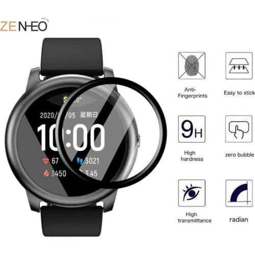 1/2/3/6pcs 3D Curved Soft Edge For XiaoMi Haylou Solar LS05 Smartwatch Screen Protector for Haylou Solar LS05 Film Accessories
