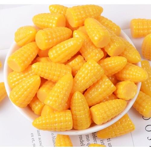 10pcs DIY corn Sprinkles Charms For Slime Polymer Filler Addition Slime Accessories Toys Lizun Modeling Clay Kit For kids