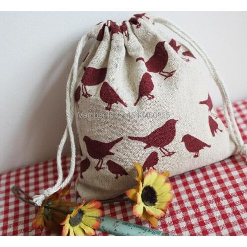 100pcs/lot CBRL jute bags, jute pouch, flax pouch for accessories/cereal/earing,Various colors,size customized,wholesale