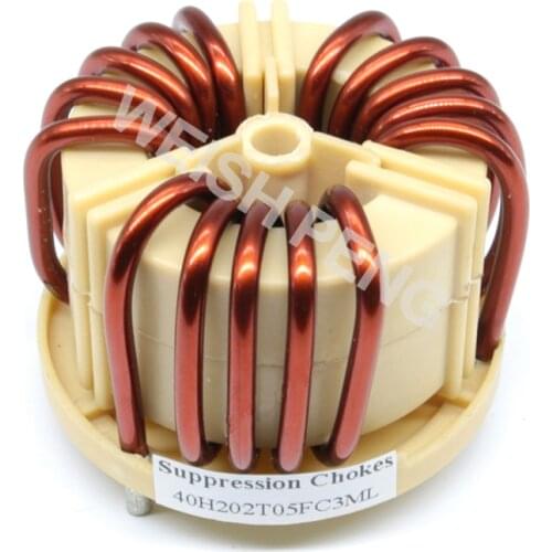 Amorphous three-phase common mode inductor 2mh50A magnetic ring inductance magnetic ring wound inductor choke coil
