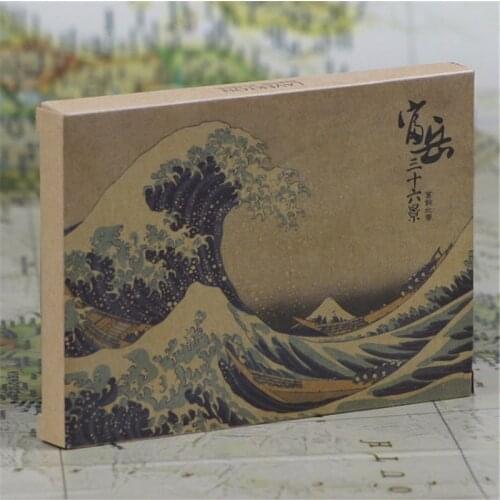 72 pcs/pack Landscape series of postcards set Birthday Gift Card Message Card Stationery decorative card