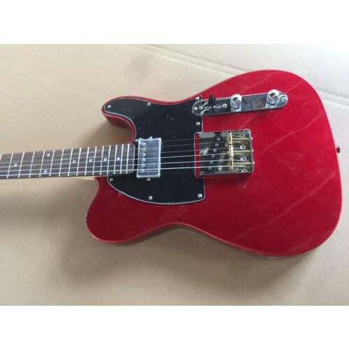 Free delivery / Red Silver Pink high quality double pickup TL Guitar / customizable China Electric Guitar