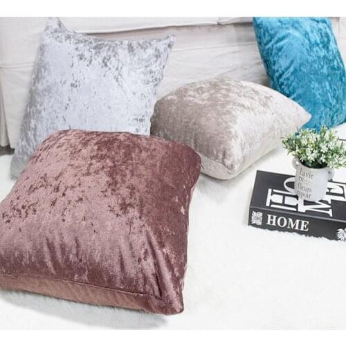 Free Shipping Custom 30*45 35*50 40*60cm Polyester Ice Velvet Cushion Covers HT-PIVBC-A