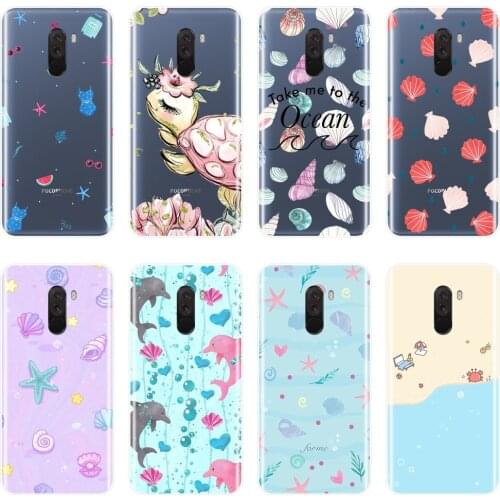 Back Cover For Pocophone F1 Xiaomi Redmi Note 4 4X 5 5A 6 Pro Prime Soft Silicone Turtle Phone Case For Redmi S2 4A 5A 6A 5 Plus