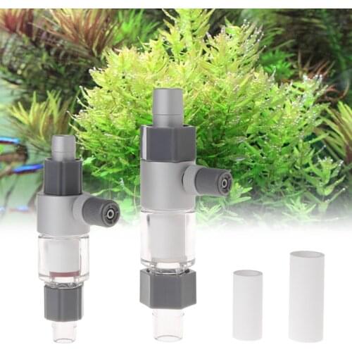 CO2 Atomizer Diffuser External Reactor Aquarium Fish Tank For 12/16mm 16/22mm