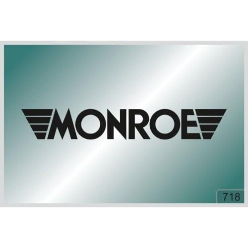 For MONROE -2 pcs. stickers HIGH QUALITY DECALS different colors 718