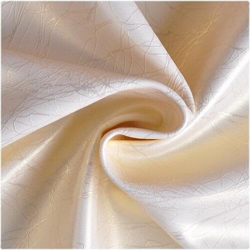 Width 54''European Style Artificial Lightning Pattern Leather Fabric By The Yard For Background Wall Bedside Table Sofa Material