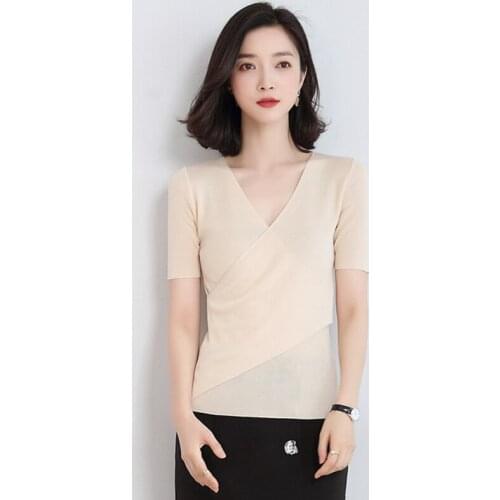 Женские шелковые футболки JoursNeige China At AliExpress