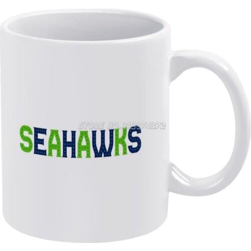 Coffee Mugs Ceramic Personalized Mugs 11 Oz White Mug Tea Milk Cup Drinkware Travel Mug Samantha Edelman Seahawks Seattle Seatt