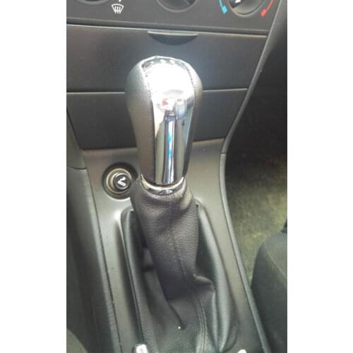 5 Speed 6 Gear Car Shift Gear knob Leather Boot Gaitor Cover For Toyota Corolla 1998 to 2003 2004 2005 2006 2007 2008 2009