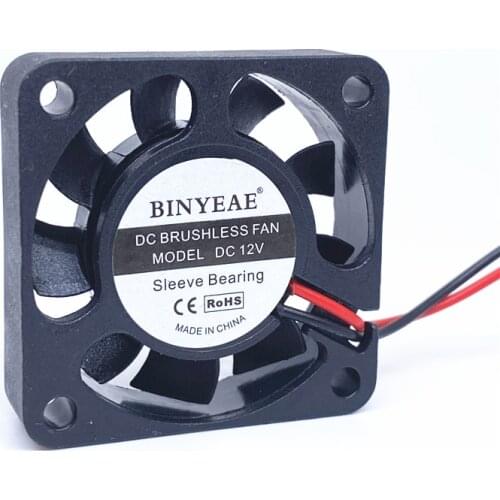 40mm Cooling Fan Computer 40x40x10mm CPU Cooler 4cm Cooling Fan With Dupont line 1 p - 1 p