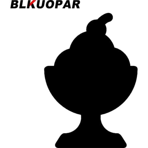 BLKUOPAR for Utensils Car Stickers Fashionable Occlusion Scratch Decals Waterproof Die Cut Creative Caravan Surfboard Decor