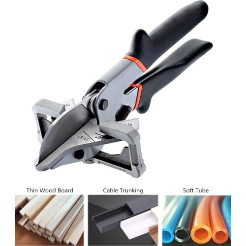 0-135 Degree Adjustable Angle Scissors Miter Cutter Angle Shear Hand Shear Pipe Scissors Cable Hose Wire Trunking Duct Cutter