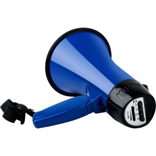 Hand-held megaphone tweeter to sell portable recording loudspeaker megaphone