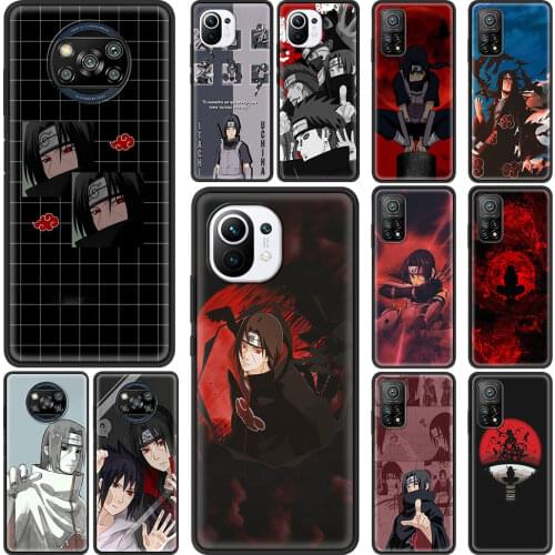 Luxury Case for Xiaomi Mi Poco F3 X3 NFC 10S 10T 9T Note 10 Lite M3 11 11i 10S Ultra Silicone Soft Shell Akatsuki Anime