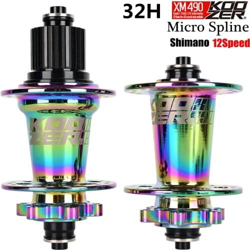 Bicycle Parts XM490 PRO Cassette Hub Bicycle Hubs 135x10 142x12MM MS 12 Speed MTB Disk Brake Hub 32holes 4 Bearing