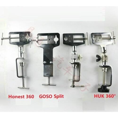 HUK GOSO clamp 360 rotation practice clip locksmith lock fixture Tool